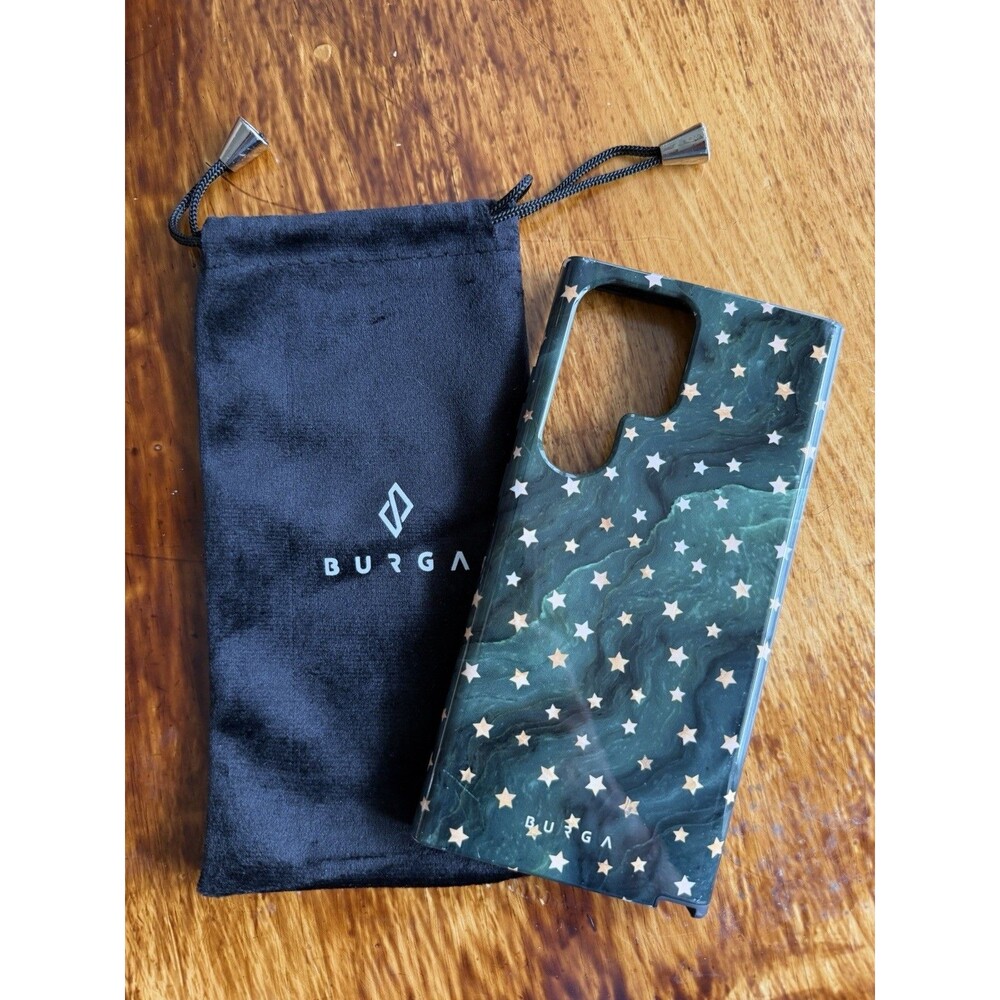 BURGA Samsung Galaxy s23 Ultra Phone Case “Prince Charming” Green Star